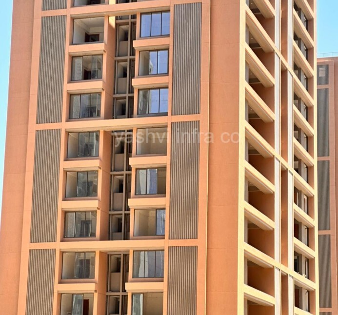 Professional exterior louver installation with aluminum blades by Yashvi Infra Co in Ahmedabad